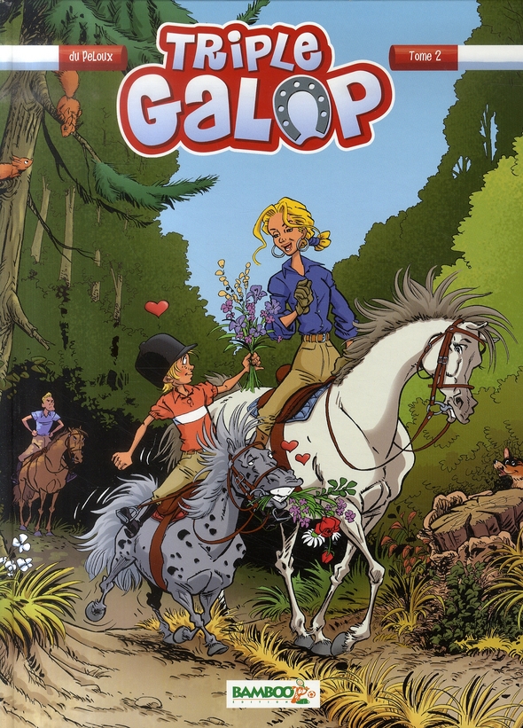 TRIPLE GALOP - TOME 02 - DU PELOUX - BAMBOO