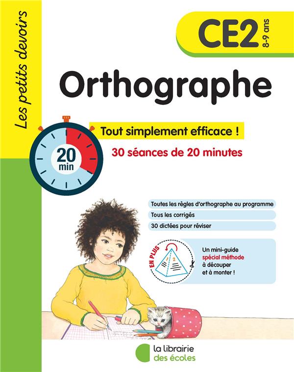 LES PETITS DEVOIRS - ORTHOGRAPHE CE2 - CHARDONNET/GRAVIER - ECOLES PARIS