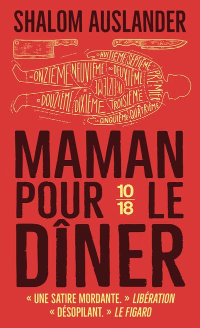 MAMAN POUR LE DINER - AUSLANDER SHALOM - 10 X 18