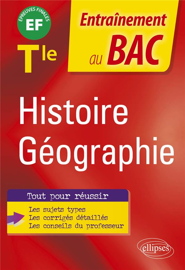 HISTOIRE-GEOGRAPHIE - TERMINALE - RABOT BRICE - ELLIPSES MARKET