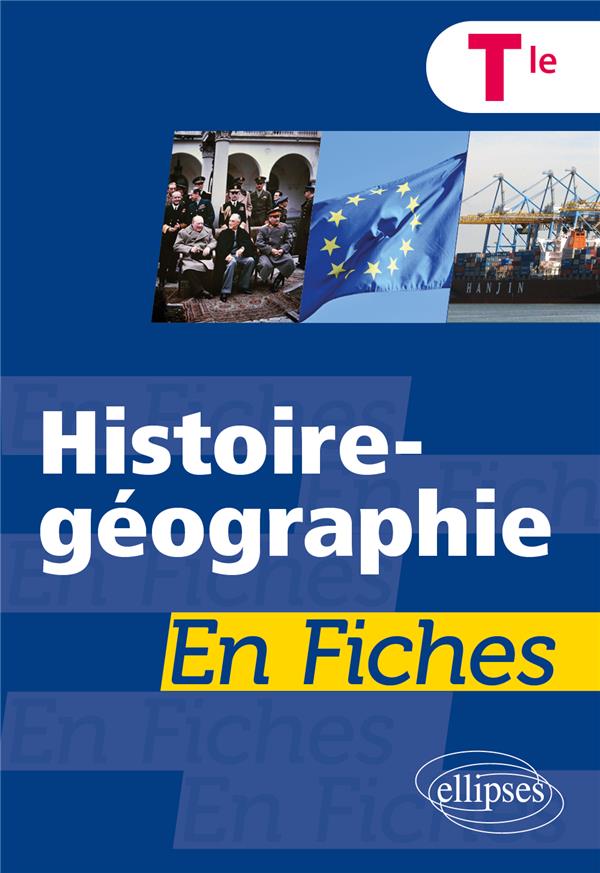 HISTOIRE-GEOGRAPHIE EN FICHES - TERMINALE - LECLERC/AGNES/SOT - ELLIPSES MARKET