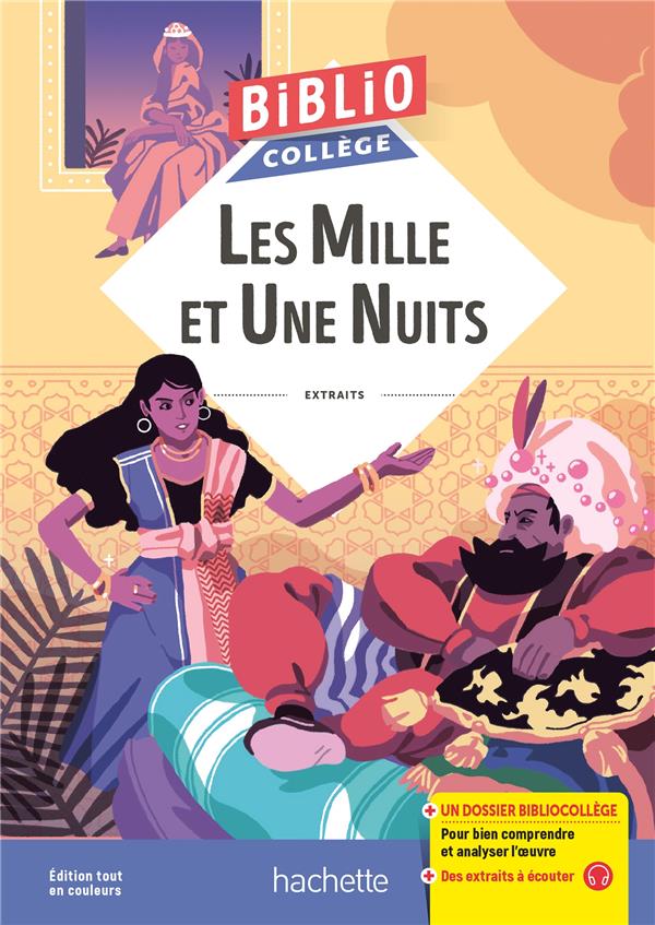 BIBLIOCOLLEGE - LES MILLE ET UNE NUITS - MENEU CECILE - HACHETTE