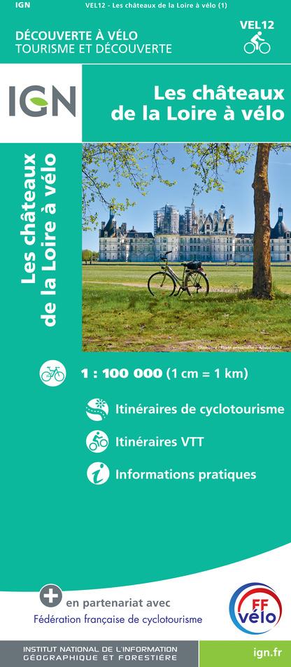 LES CHATEAUX DE LA LOIRE A VELO - XXX - MICHELIN