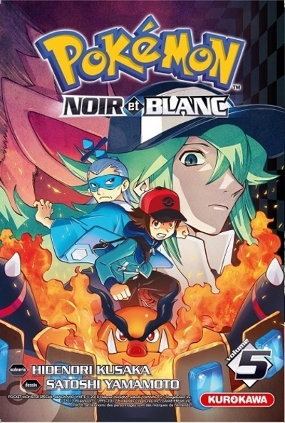 POKEMON NOIR ET BLANC - TOME 5 - VOL05 - Hidenori Kusaka - KUROKAWA