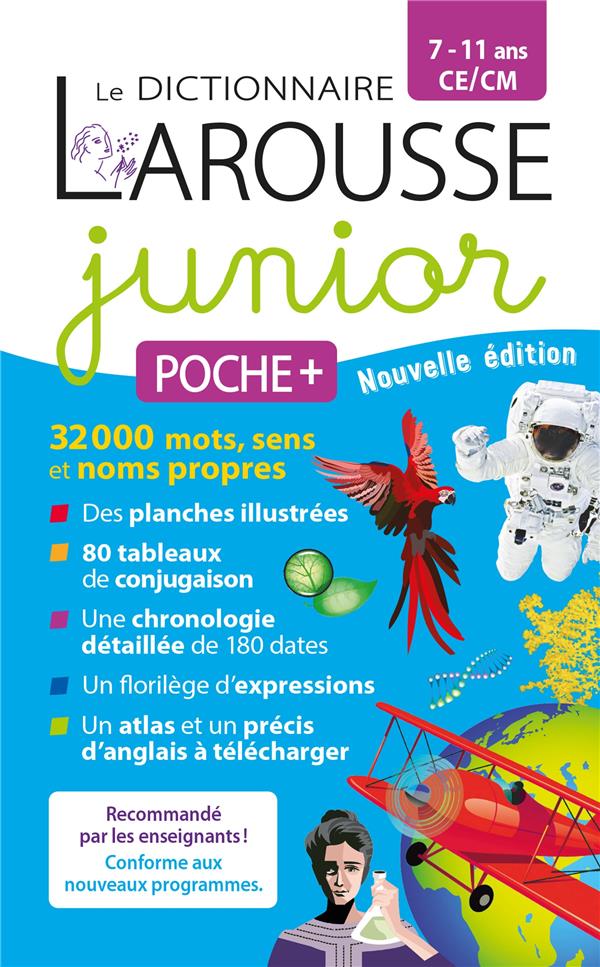 LAROUSSE JUNIOR POCHE PLUS - COLLECTIF - LAROUSSE