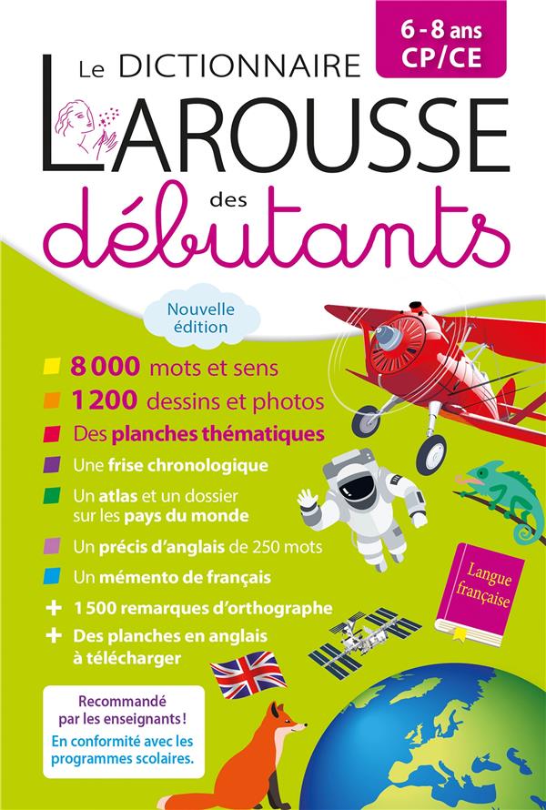 LAROUSSE DICTIONNAIRE DES DEBUTANTS 6/8 ANS CP/CE - COLLECTIF - LAROUSSE