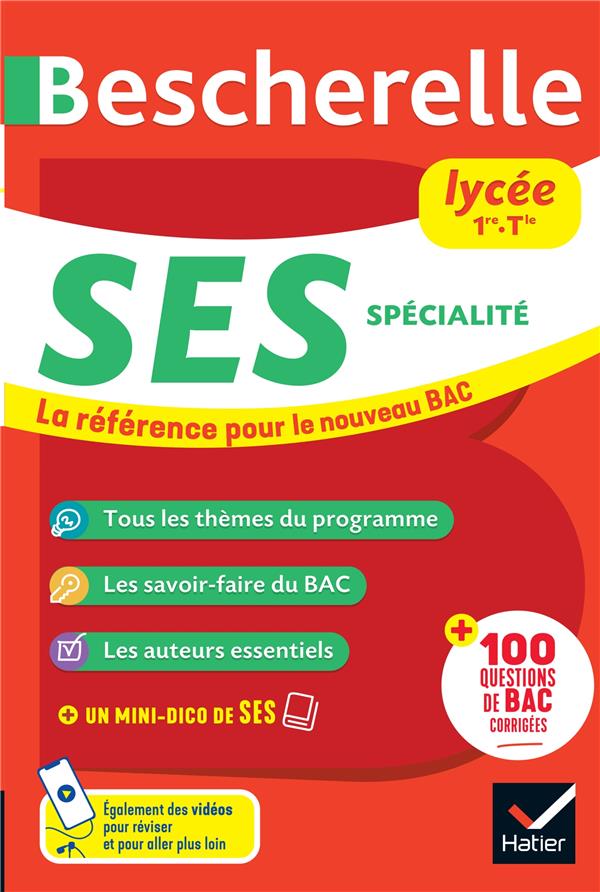 BESCHERELLE SES LYCEE (1RE, TLE) - NOUVEAU BAC - LA REFERENCE POUR LES ANNEES LYCEE ET LE DEBUT DES - CONQUER/DAUTAIS - HATIER SCOLAIRE