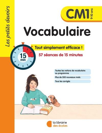 LES PETITS DEVOIRS - VOCABULAIRE CM1 - GRAVIER ALICE - ECOLES PARIS