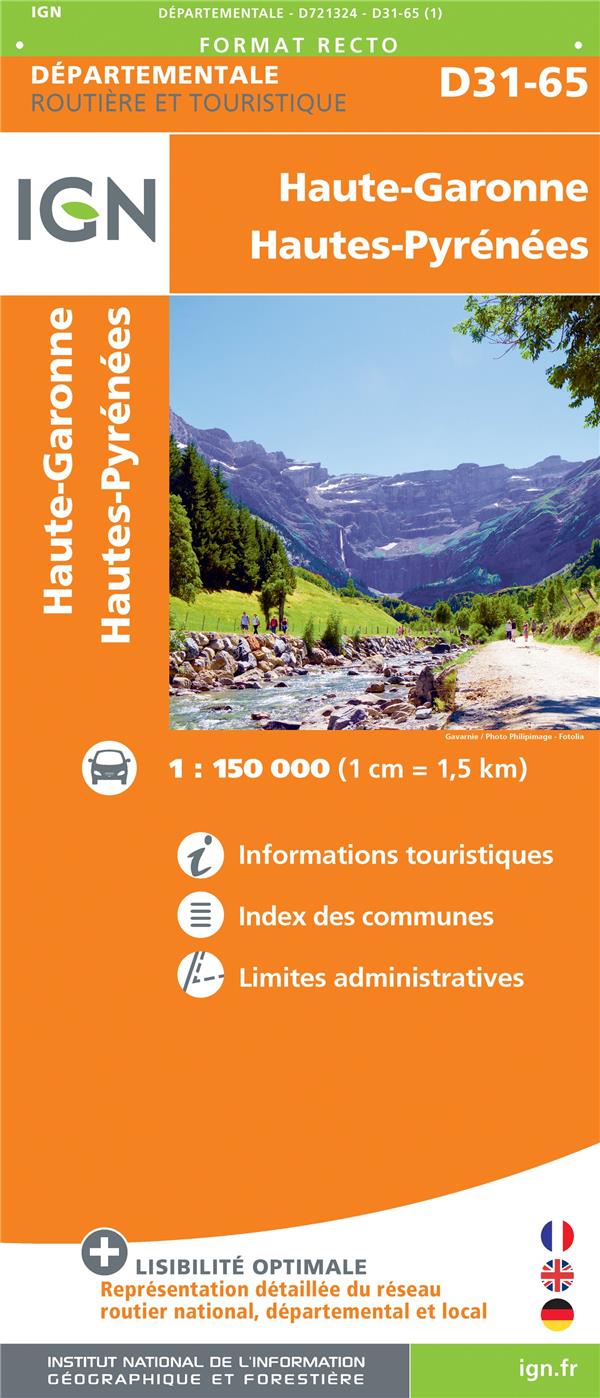 D31 D65 HTE-GARONNE HTES-PYRENEES - XXX - MICHELIN