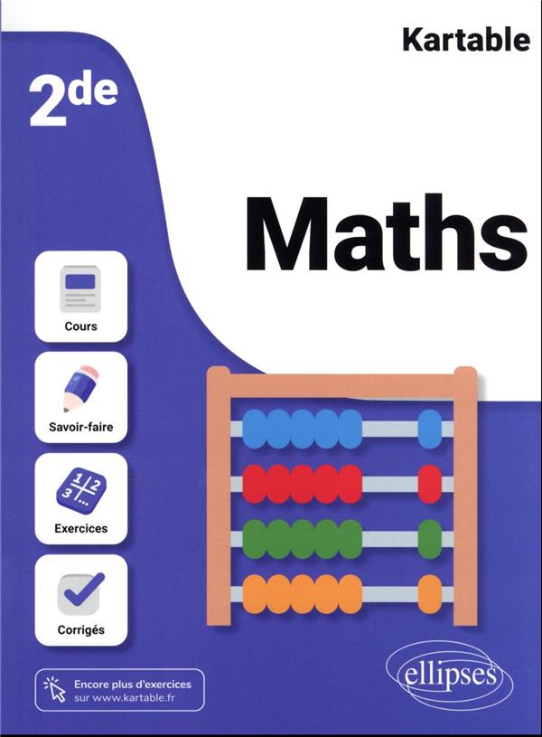 MATHS - SECONDE - KARTABLE - L'ECOLE S - ELLIPSES MARKET