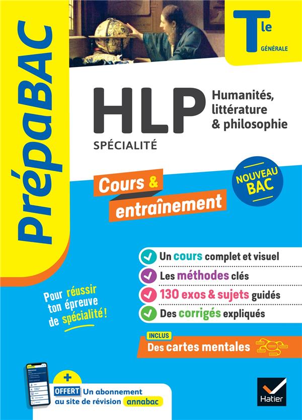 PREPABAC HLP TLE GENERALE (SPECIALITE) - BAC 2024 - NOUVEAU PROGRAMME DE TERMINALE - LAMOUCHE/SPIES/TOUET - HATIER SCOLAIRE