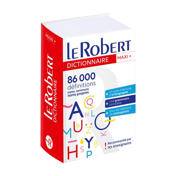 LE ROBERT MAXI PLUS LANGUE FRANCAISE - COLLECTIF - LE ROBERT