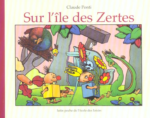 SUR L'ILE DES ZERTES - PONTI, CLAUDE - EDL