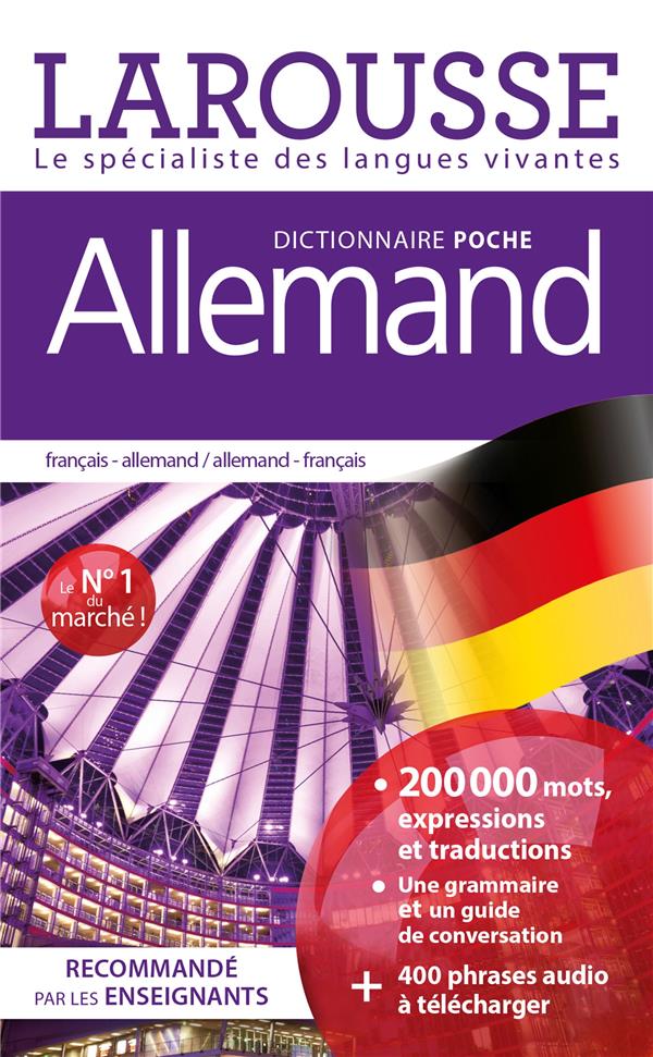 DICTIONNAIRE LAROUSSE POCHE ALLEMAND - COLLECTIF - LAROUSSE