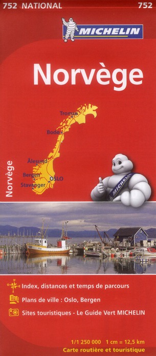 CARTE NORVEGE MICHELIN - XXX - MICHELIN