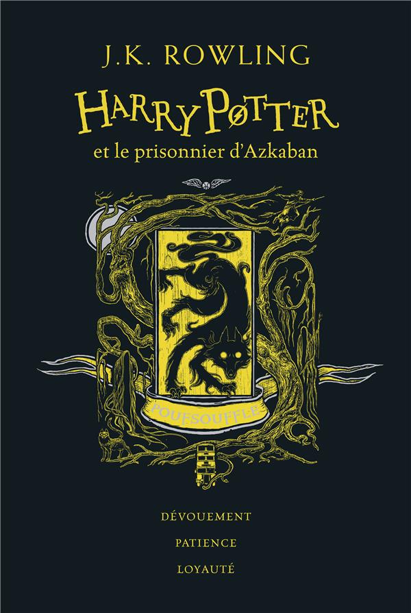 HARRY POTTER ET LE PRISONNIER D'AZKABAN - POUFSOUFFLE - ROWLING/PINFOLD - GALLIMARD