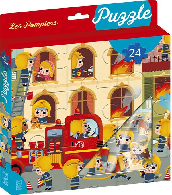 MA BOITE A PUZZLE24P POMPIERS - XXX - NC