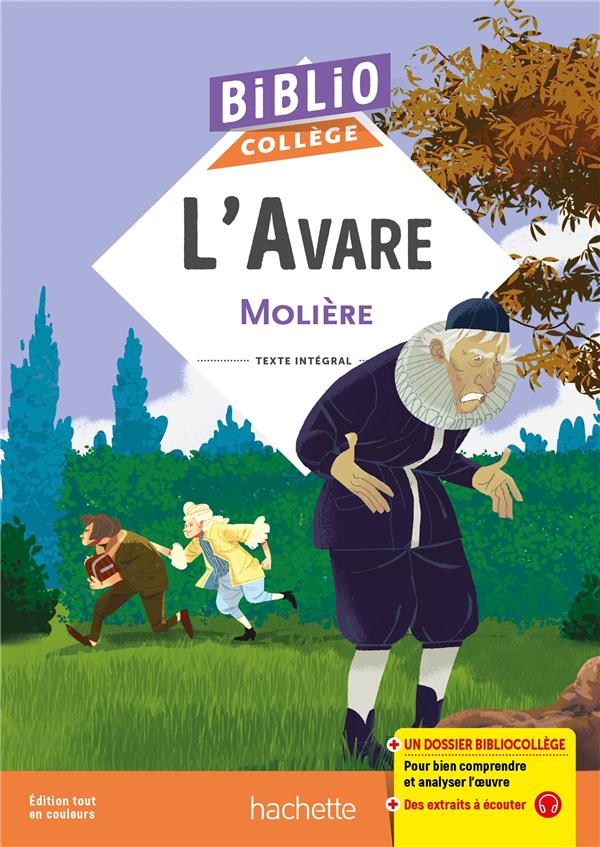 BIBLIOCOLLEGE - L'AVARE, MOLIERE - MOLIERE - HACHETTE