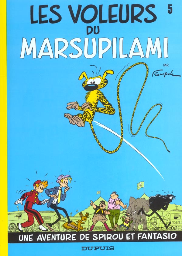 SPIROU ET FANTASIO - TOME 5 - LES VOLEURS DU MARSUPILAMI - FRANQUIN - DUPUIS