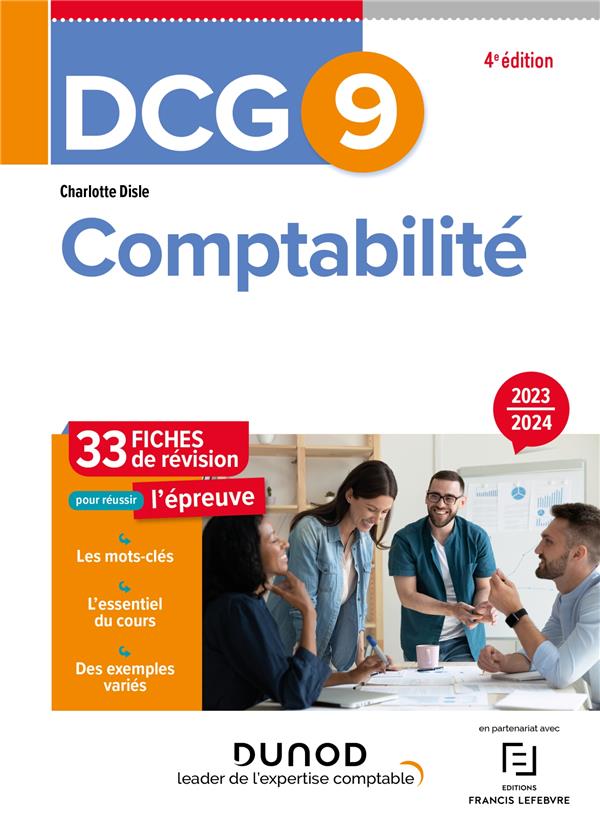 DCG 9 - COMPTABILITE - FICHES - 4E ED. - DISLE CHARLOTTE - DUNOD