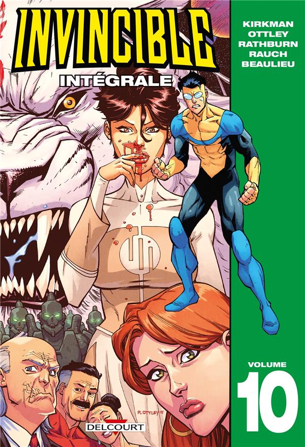 INVINCIBLE - INTEGRALE T10 - KIRKMAN/OTTLEY - DELCOURT