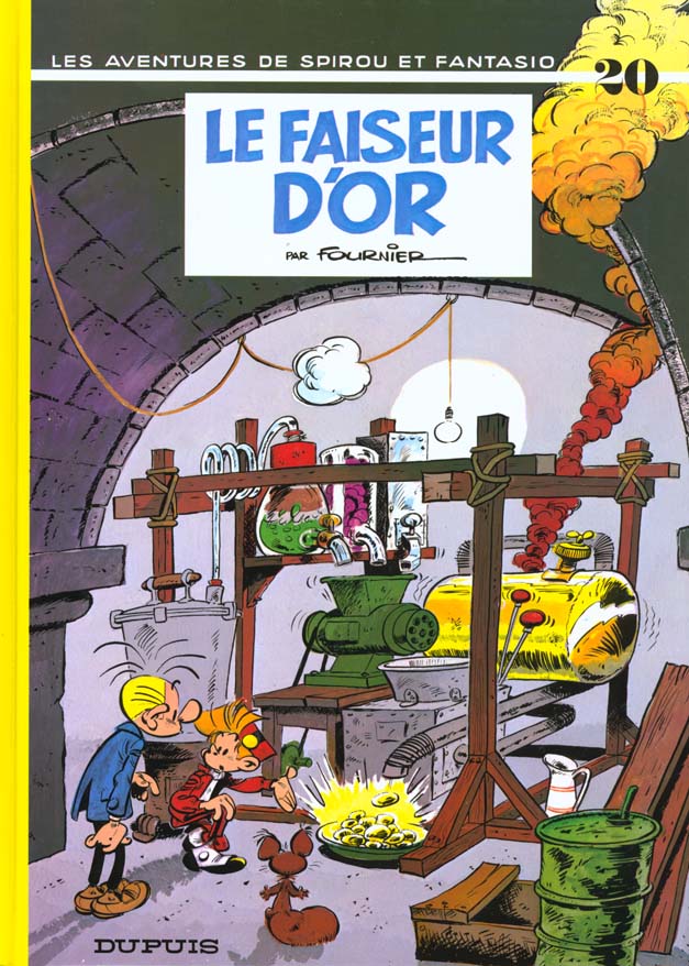 SPIROU ET FANTASIO - TOME 20 - LE FAISEUR D'OR - FOURNIER - DUPUIS