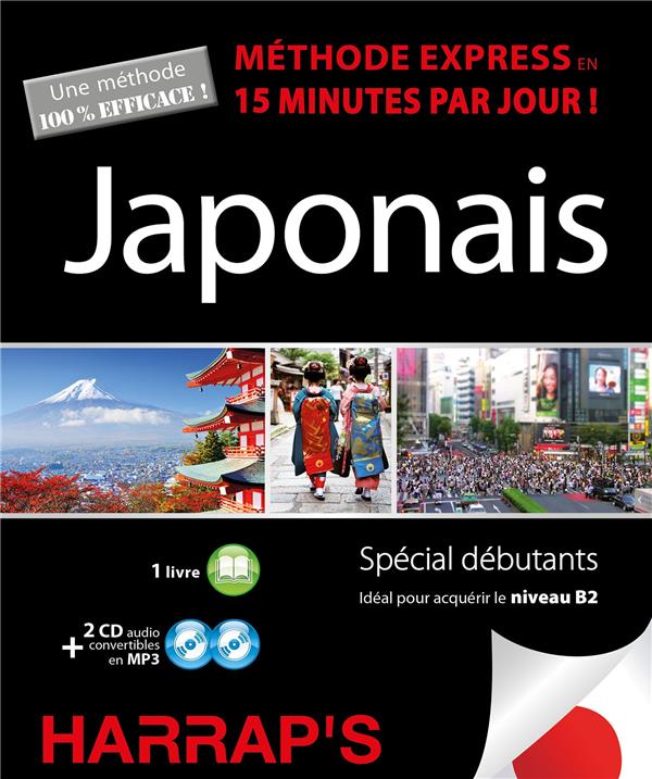 HARRAP-S METHODE EXPRESS JAPONAIS - 2 CD + LIVRE - COLLECTIF - LAROUSSE