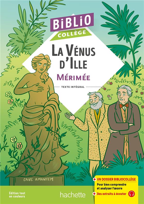 BIBLIOCOLLEGE - LA VENUS D-ILLE, MERIMEE - MERIMEE/ELLEA BIRD - HACHETTE