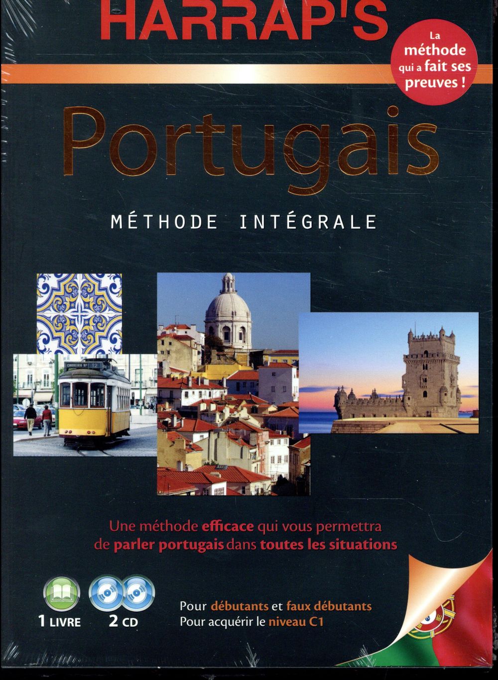 HARRAP-S METHODE INTEGRALE DE PORTUGAIS - 2 CD + LIVRE - COLLECTIF - LAROUSSE