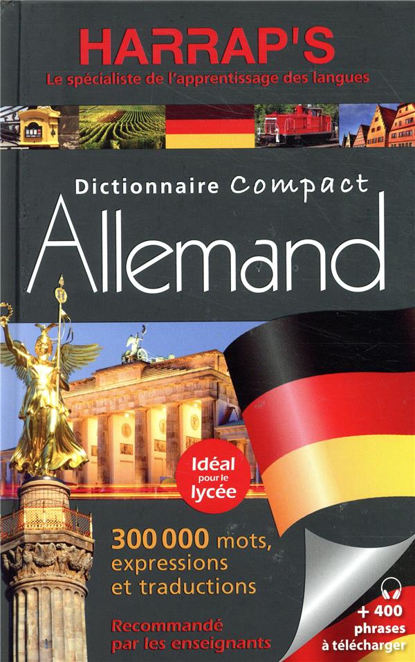 HARRAP-S DICTIONNAIRE COMPACT ALLEMAND - COLLECTIF - LAROUSSE