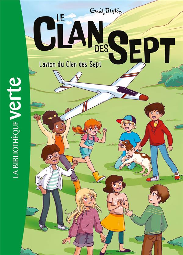 LE CLAN DES SEPT - T08 - LE CLAN DES SEPT NED 08 - L-AVION DU CLAN DES SEPT - BLYTON ENID - HACHETTE