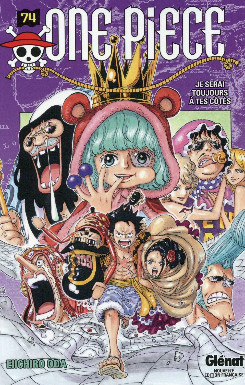 ONE PIECE - EDITION ORIGINALE - TOME 74 - JE SERAI TOUJOURS A TES COTES - ODA EIICHIRO - Glénat