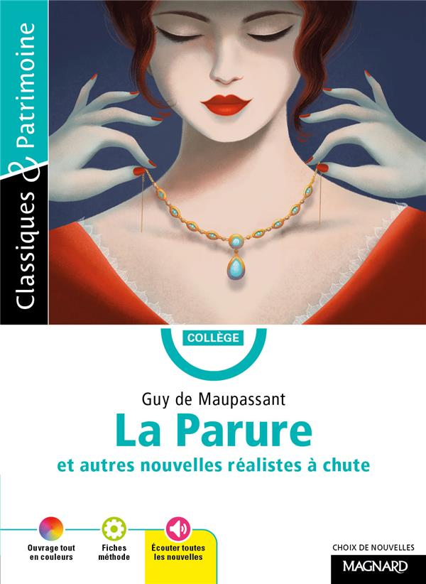 LA PARURE ET CINQ AUTRES NOUVELLES REALISTES A CHUTE - MALTERE  STEPHANE - MAGNARD
