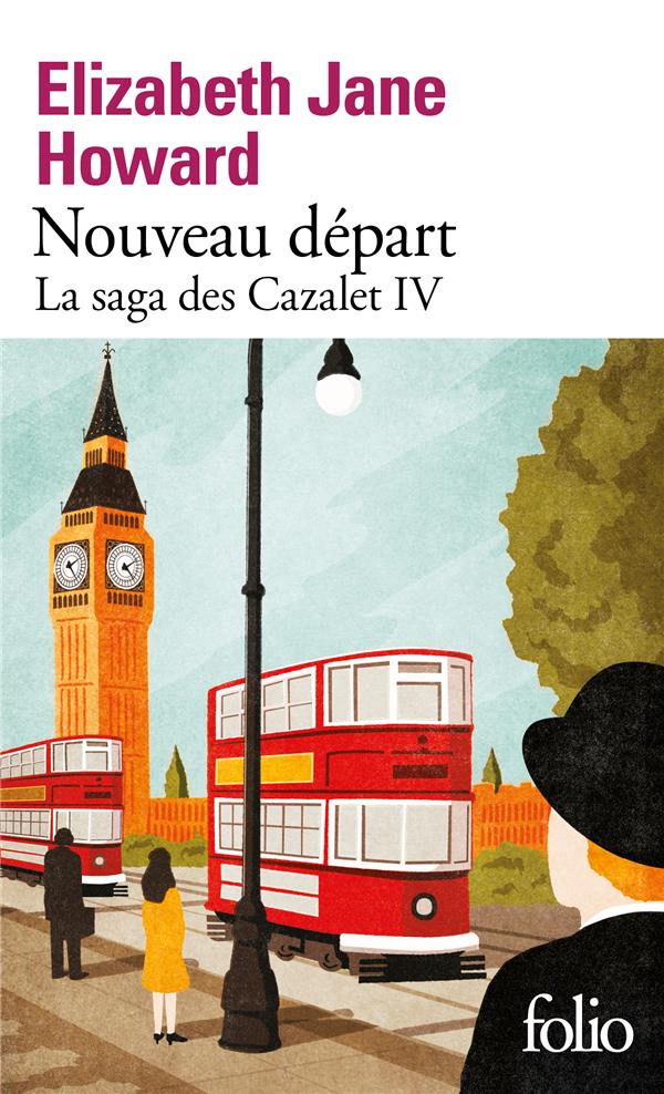 LA SAGA DES CAZALET TOME 4 : NOUVEAU DEPART - HOWARD E J - GALLIMARD