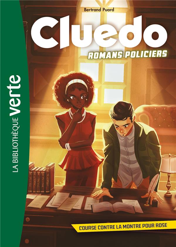 CLUEDO - T03 - CLUEDO ROMANS POLICIERS 03 - COURSE CONTRE LA MONTRE POUR ROSE - HASBRO - HACHETTE