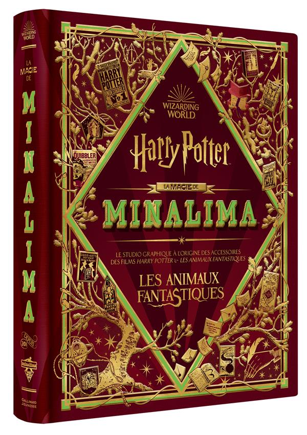 HARRY POTTER - LA MAGIE DE MINALIMA - TOUT L-UNIVERS GRAPHIQUE DES FILMS HARRY POTTER - MINALIMA - GALLIMARD