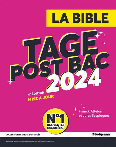 LE CHOIX DU SUCCES - LA BIBLE DU TAGE POST BAC - 2024 - ATTELAN/SESPLUGUES - STUDYRAMA