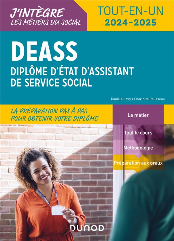 DEASS - TOUT EN UN - DIPLOME D-ETAT D-ASSISTANT DE SERVICE SOCIAL - LEVY/ROUSSEAU - DUNOD