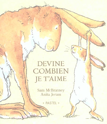 DEVINE COMBIEN JE T AIME (JAQUETTE) - JERAM/MCBRATNEY - EDL