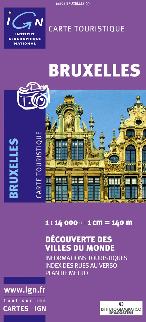 AED 86306 BRUXELLES  1/14.000 - XXX - IGN