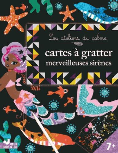 CARTES A GRATTER - MERVEILLEUSES SIRENES - BOISSON MARIE-ROSE - NC