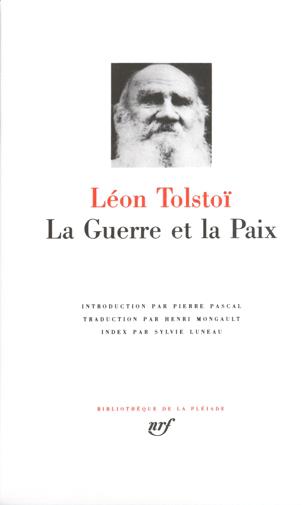 LA GUERRE ET LA PAIX - TOLSTOI LEON - GALLIMARD