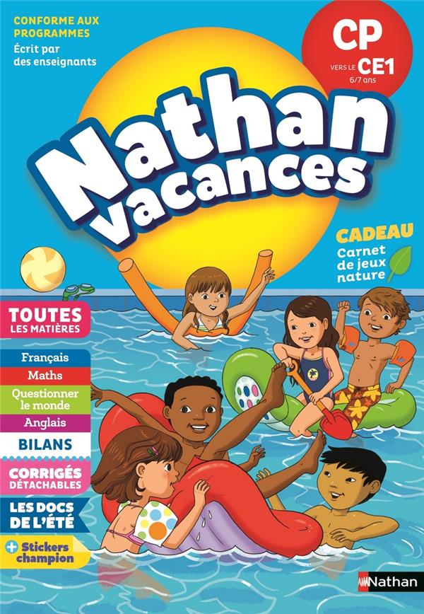 CAHIER DE VACANCES PRIMAIRE CP VERS CE1 6/7 ANS - CALLE/LAMBLIN/ROCHER - CLE INTERNAT