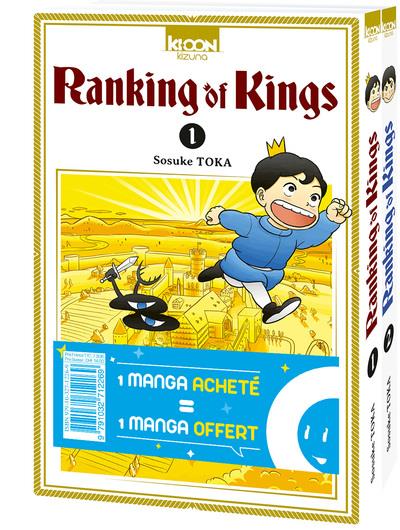 PACK OFFRE DECOUVERTE RANKING OF KINGS T01 et T02 - TOKA SOSUKE - KI-OON