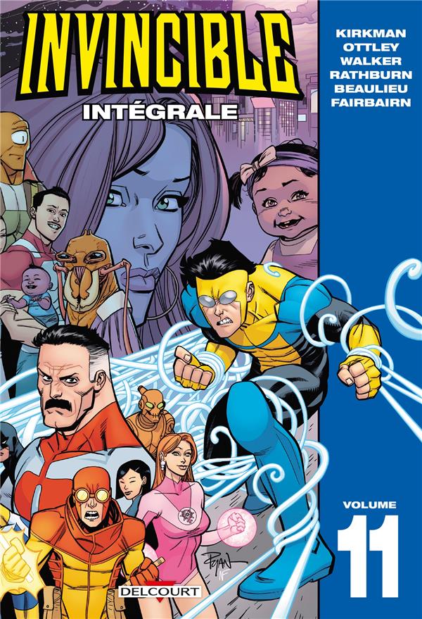 INVINCIBLE - INTEGRALE T11 - KIRKMAN/OTTLEY - DELCOURT