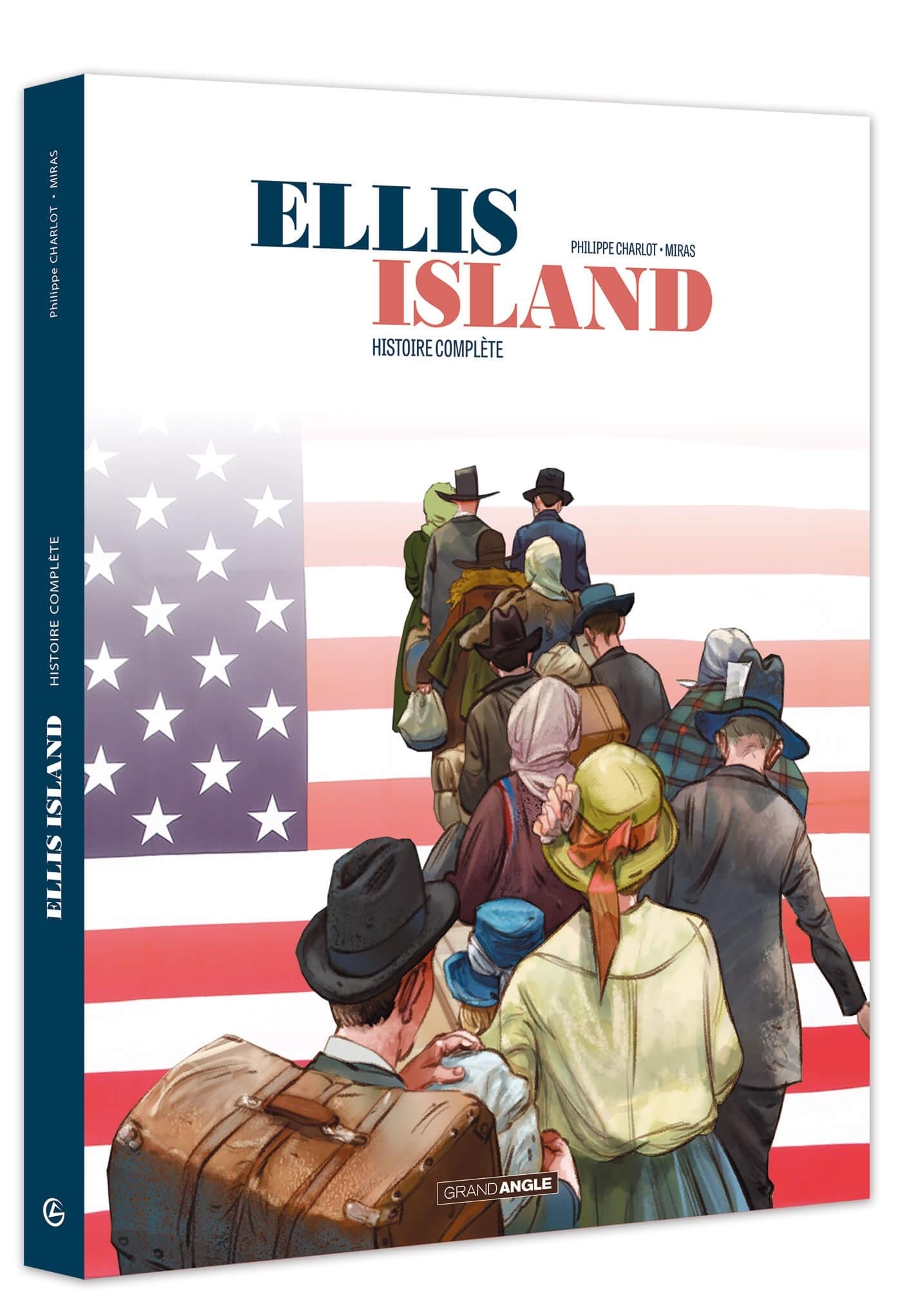 ELLIS ISLAND - ECRIN VOL. 01 ET 02 - ELLIS ISLAND - ECRIN HISTOIRE COMPLETE - Philippe Charlot - BAMBOO