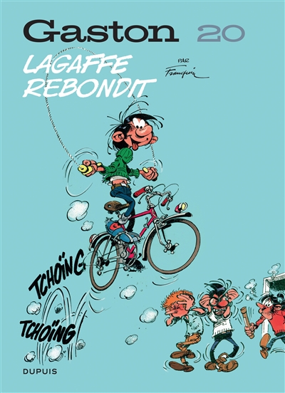 GASTON (EDITION 2018) - TOME 20 - LAGAFFE REBONDIT - FRANQUIN - DUPUIS