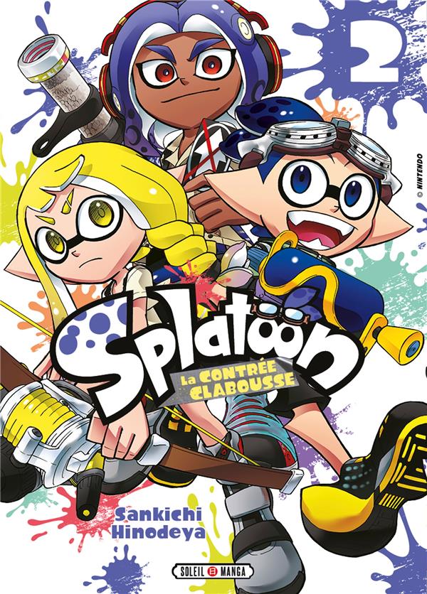 SPLATOON - LA CONTREE CLABOUSSE TOME 2 - HINODEYA SANKICHI - Soleil Productions