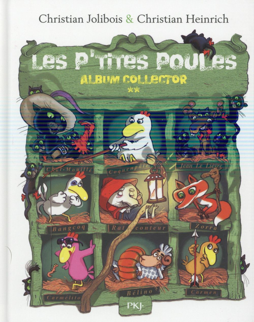 LES P'TITES POULES : INTEGRALE VOL.2 : TOMES 5 A 8 - JOLIBOIS/HEINRICH - POCKET