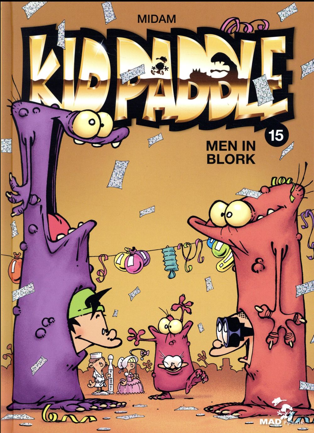 KID PADDLE T.15 : MEN IN BLORK - Midam - Glénat